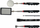 Set inspektimi Yato YT-06622, pasqyrë inspektimi, magnet kapës, elektrik fleksibël