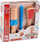 Lodër muzikore druri Hape Percussion Duo, set me 3 pjesë, 12m+, e kuqe dhe blu