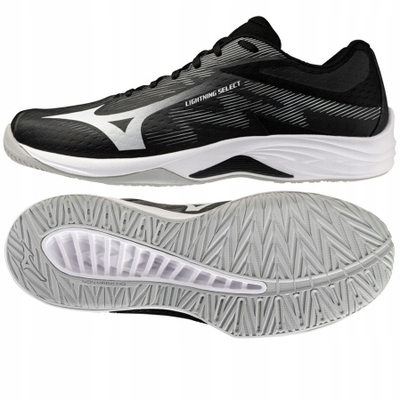 Салонски патики Mizuno Lightning Select V1GA2670, ѓон non marking, за одбојка, црни