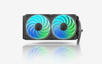 Sistem ftohës uji Sapphire Nitro+ S240-A, 240mm, ARGB, i zi