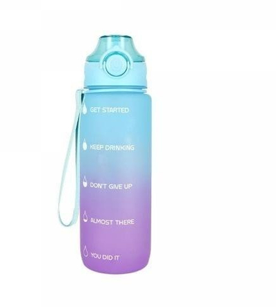 Shishe uji pa BPA, 750 ml, për fëmijë dhe të rritur, shumëngjyrëshe