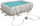 Pishinë familjare Bestway Pool Power Steel, 282x196 cm, e bardhë