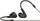 Kufje in-ear Sennheiser 700249, me kabllo, që mbajnë zhurmën jashtë, të zeza
