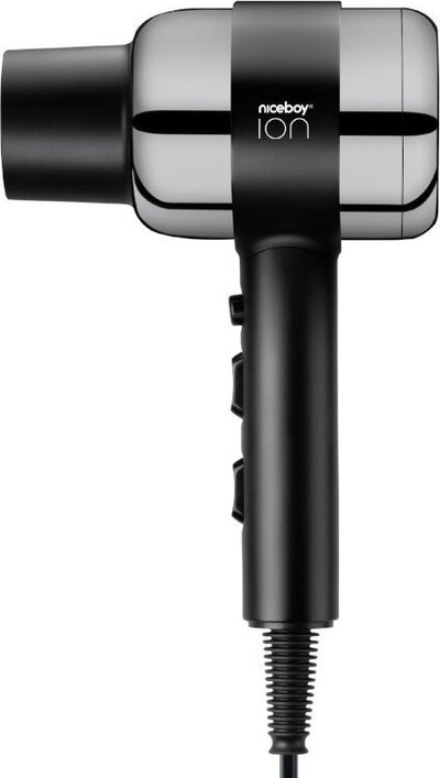 Tharëse flokësh Niceboy Ion AirSonic Pro, 2200W, jonizim, e zezë