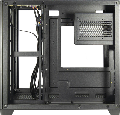 Kisë kompjuteri Inter-Tech C-501 Aspect, Micro ATX, e zezë