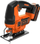 Орбитална пила Black+Decker BDCJS18, 18V, без кабел, портокалова и црна