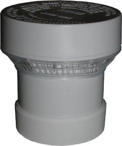 Valvul ajrimi Wavin OsmaVent 4S303, 32–40mm, PVC, e bardhë