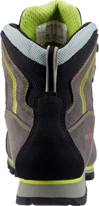 Këpucë trekking për meshkuj Kayland Plume Micro GTX, Gore Tex, taban Vibram, lime gri, 44