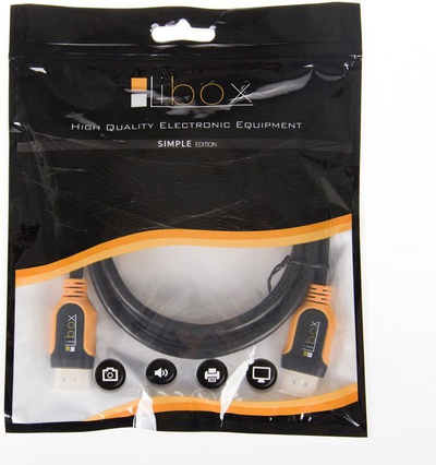 Kabllo Libox HDMI - HDMI (LB0056-1.5), 1.5m, e zezë