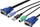 Kabllo KVM Digitus DS-19232, USB VGA, 3m, e zezë