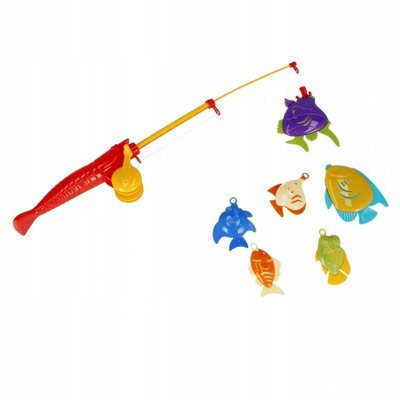 Loja familjare MEGA CREATIVE Game Little Fish 532397, peshkim me grep, për fëmijë