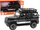Makina lodër off road Leantoys, mekanizëm me fërkim, drita dhe tinguj, e zezë