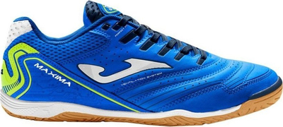 Këpucë futsali Joma Maxima 2304 Indoor M, taban gome që s’lë shenjë, për burra, blu