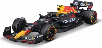 Makina Formula 1 Bburago Red Bull Racing RB18 #11, 1/43, me kuti ekspozimi, e zezë