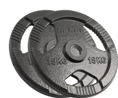 Set peshash gize Rebel Active, 2x15 kg, vrimë 51 mm, me doreza