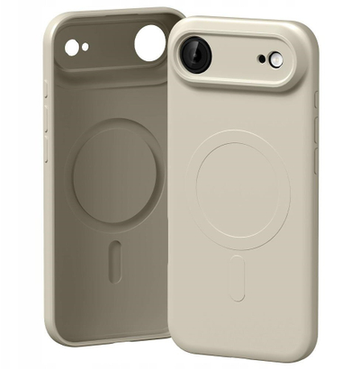 Mbulesë telefoni Mercury Semi Silicone MagSafe, për iPhone 17 Air Stone, gri