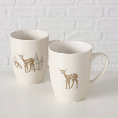 Filxhan Boltze Home Bambi Mug Pattern 2, 350 ml, qeramike, me figurë dreri