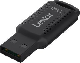 USB Lexar JumpDrive V400, 256GB, USB 3.2, e zezë