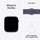Apple Watch Series 11 GPS 46mm Silver Aluminium Case with Purple Fog Sport Band, M/L