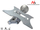 Mbajtëse tavani Maclean MC-504A S, 23-42", 30kg, e argjendtë