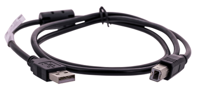 Kabllo Lanberg USB-A në USB-B, 1m, USB 2.0, 480Mbps, e zezë