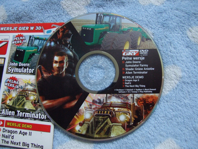 Revistë me DVD Komputer Świat GRY nr 3/2011, lojëra PC, shumë tituj, shumëngjyrëshe
