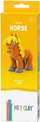 Set modelimi Hey Clay Horse, plastelinë kreative, për fëmijë 3+