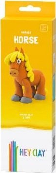 Set modelimi Hey Clay Horse, plastelinë kreative, për fëmijë 3+
