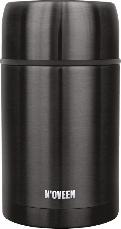 Termus për drekë Noveen TB955, 800ml, çelik inox, i zi