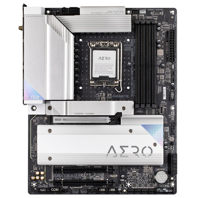 Pllakë amë Gigabyte Z790 AERO G, LGA1700, DDR5, e bardhë