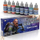 Set boja akrilike Scale75 Fantasy &amp; Games Basic Colors, 8 copë, 17 ml, shumëngjyrëshe
