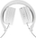 Kufje on ear Streetz HL BT403, Bluetooth, me mikrofon, të bardha