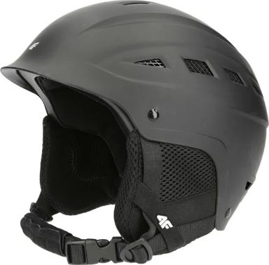 Helmetë skijimi 4F KSU001, e zezë, nr. S (51-53cm)