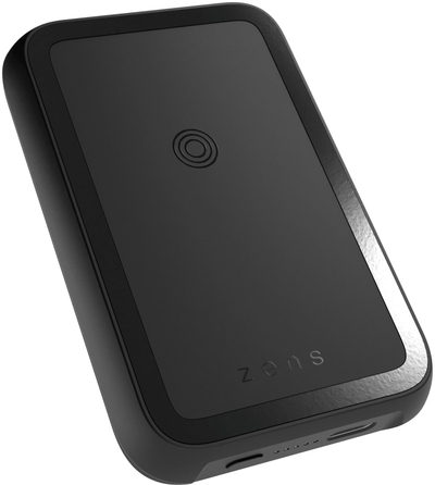 Powerbank ZENS Magnetic Single, 4000mAh, me stand dhe MagSafe, i zi