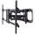 Mbajtëse muri për TV Manhattan Full-Motion, 37-90", 75 kg, e zezë