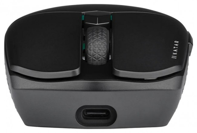 Gejминг глушец Corsair KATAR ELITE WIRELESS, безжичен, 26000 DPI, црн