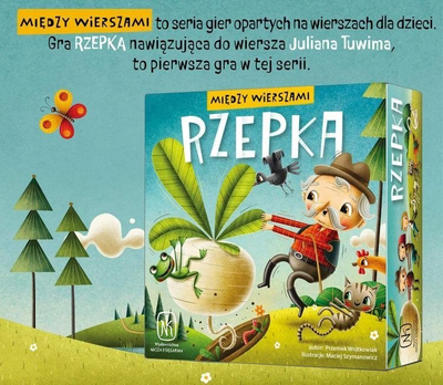 Друштвена игра Nasza Księgarnia Turnip, семејна, на полски, во повеќе бои