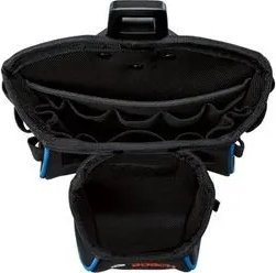 Торба за појас за алат Bosch ProClick GWT 2, полиестер 1000D, со многу прегради, сива