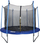 Trampolinë Enero fi244cm, rrjetë e brendshme, 3 këmbë, blu