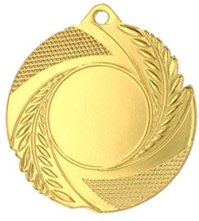 Medalje sportive Victoria Sport General, 25mm, çelik, ngjyrë ari