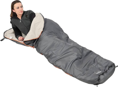 Çantë fjetje Redcliffs Mummy XXL, 230x80/50cm, gri