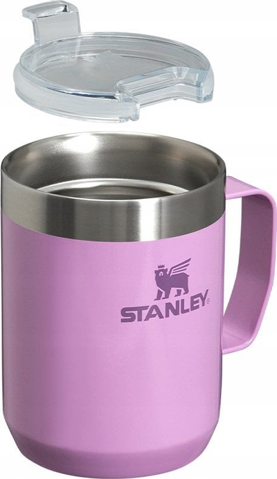 Термичка шолја Стенли 1913 The Stay-Hot Camp Mug, 0.23L, не‘рѓосувачки челик, сива