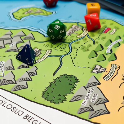 Lojë tavoline RPG Hexy Studio Kill the Dragon, edicion polonisht, 3 – 6 lojtarë