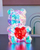Dekor dritash LED Beliani Ariu Teddy Bear Rigel, 30cm, me aplikacion në telefon, shumëngjyrësh