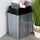 Kosh mbeturinash Orion UH Whirlpool, 28L, plastik, gri