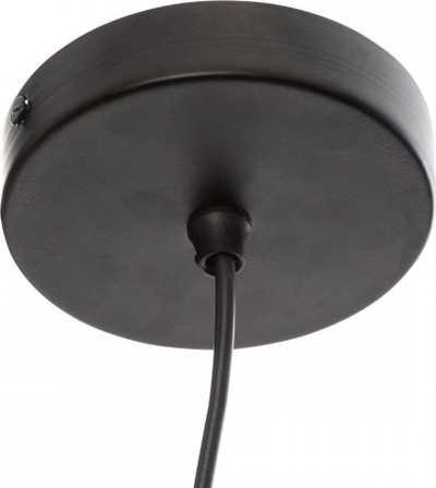 Lampë e varur Atmosphera CALIO, 32 cm, metal, e zezë