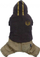 Veshje për qen DoggyDolly Corduroy me Hoodie, S 23-25cm/36-38cm, e kaftë