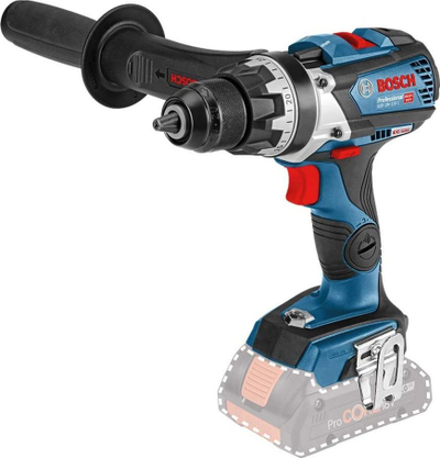 Stërvitëse pa kabllo Bosch GSR 18V-110 C, 18V Li-ion, Bluetooth, blu e zezë