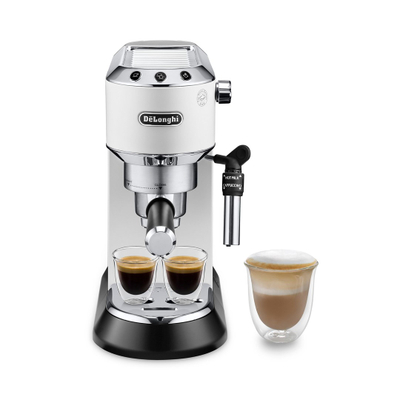 Aparat për kafe De’Longhi Dedica Style, i bardhë