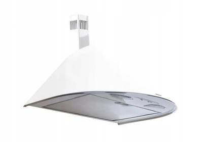 Aspirator AKPO WK-5 Rondo Turbo 60, 600 mm, i bardhë